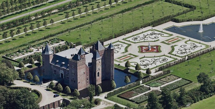 vista panoramica de las instalaciones del campamento de verano en holanda