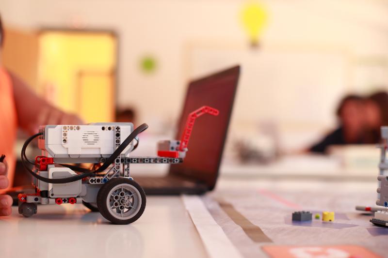 Proyecto realizado durante un campamento de verano tecnologico