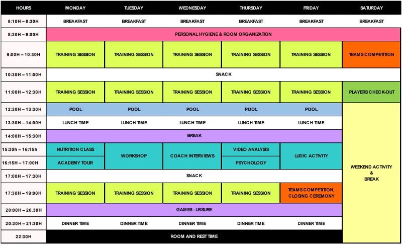 programa semanal