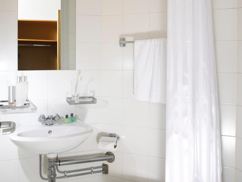 Baño de la residencia en el curso de ingles en irlanda