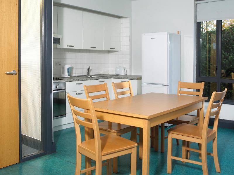 Cocina de la residencia en el curso de ingles en irlanda