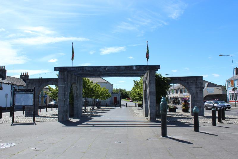 Centro de la ciudad de Maynooth en el curso ingles irlanda