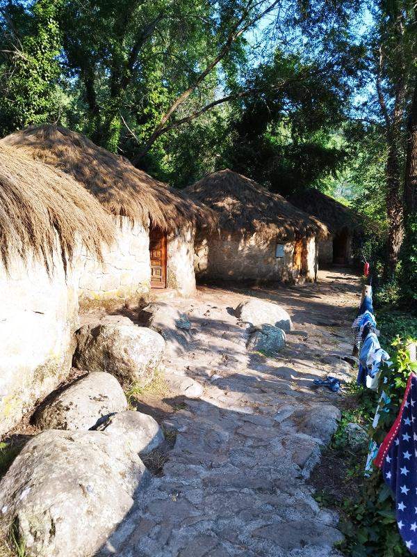 Cabañas del campamento comunidad madrid