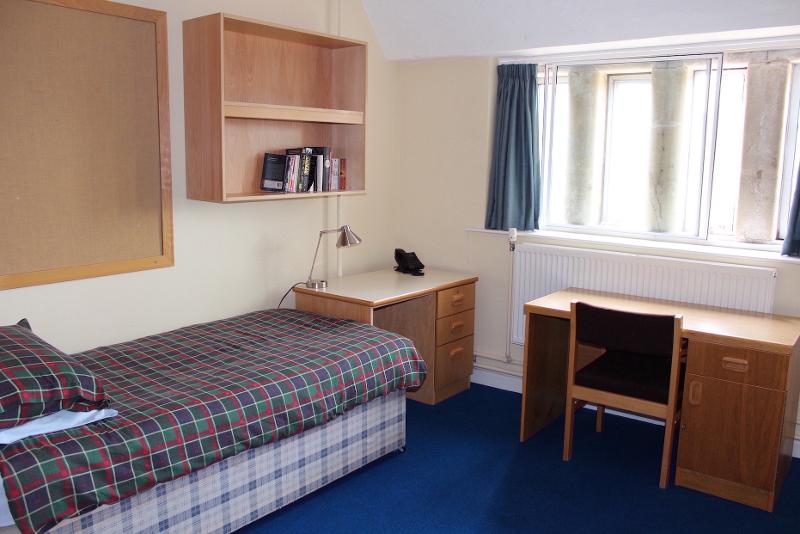 Habitación individual en el curso de idiomas en Inglaterra