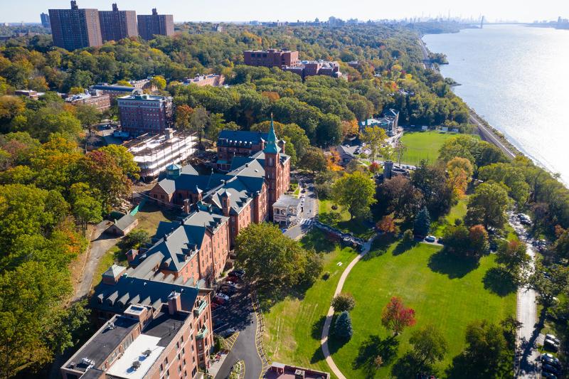 Una foto desde el cielo del curso de idiomas en Estados Unidos