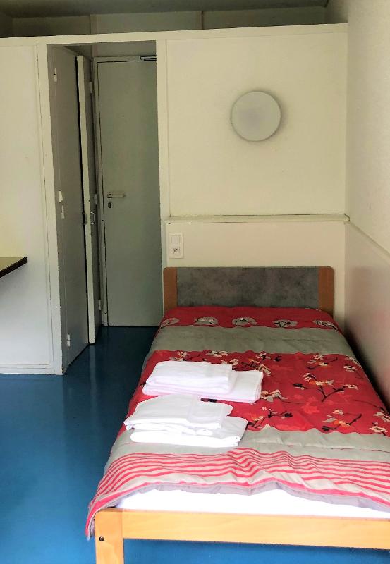 Habitación individual clásica en un curso de idiomas en francia