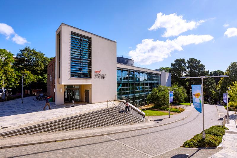 Instalaciones de la Universidad de Exeter en un curso ingles en inglaterra