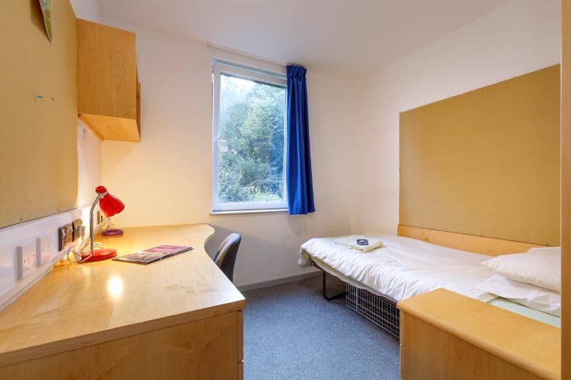 Habitación individual de un curso ingles en reino unido