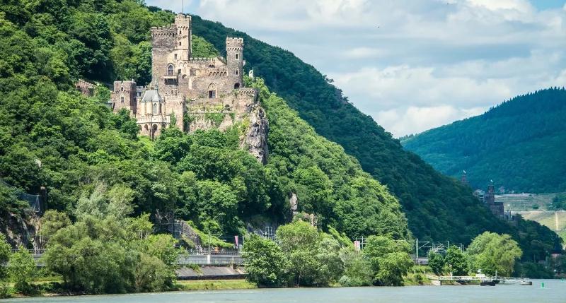 Foto de un castillo tomada durante un curso de aleman en alemania