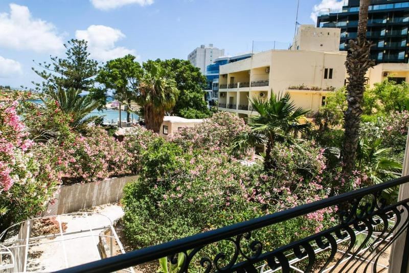 Vistas desde el balcón de la residencia en el curso de idiomas en malta