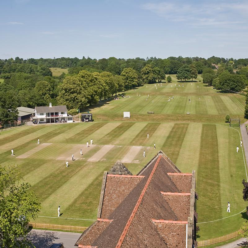 Campo de cricket en tu curso de ingles en inglaterra