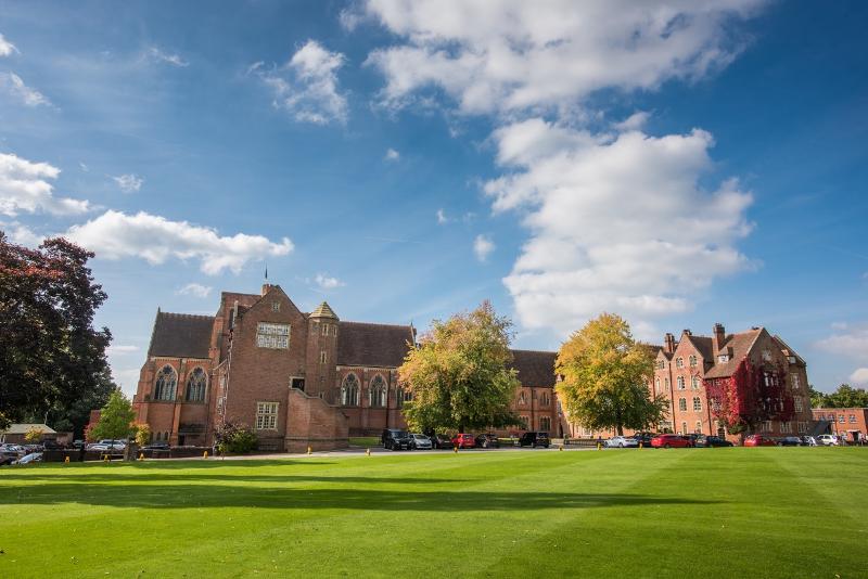Foto desde el campo de las instalaciones en Ardingly en el curso de ingles en inglaterra