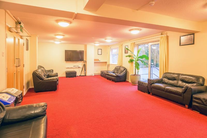 Sala común en Ardlingly en el curso de idiomas en inglaterra 