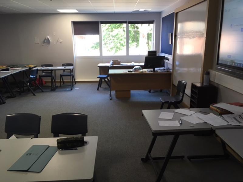 Clase en Eastbourne en el curso de ingles en inglaterra 