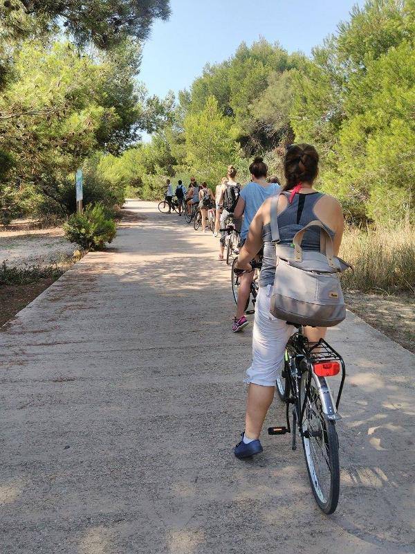 Tour en bicicleta en el curso de español en españa