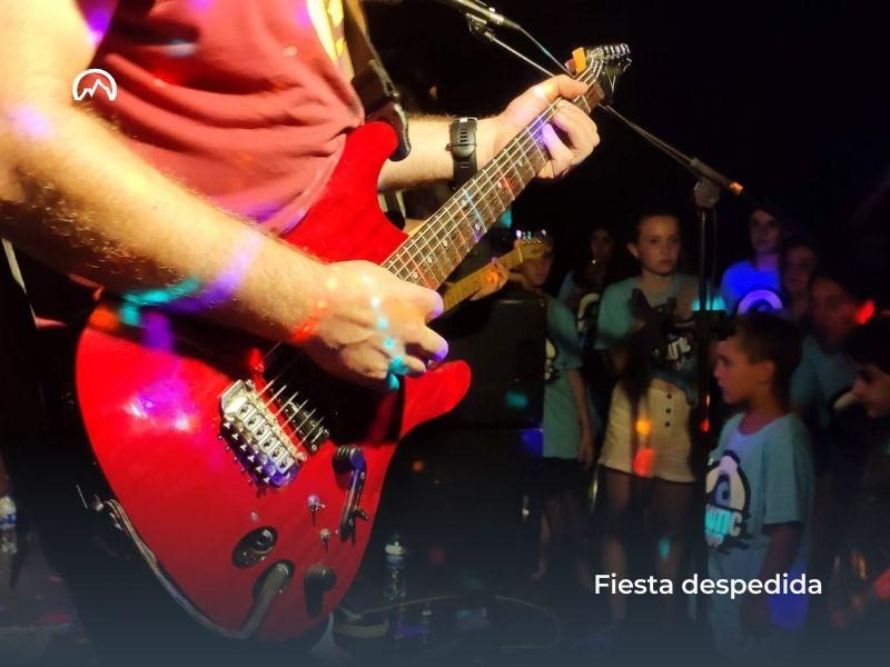 Fiesta de despedida del campamento verano
