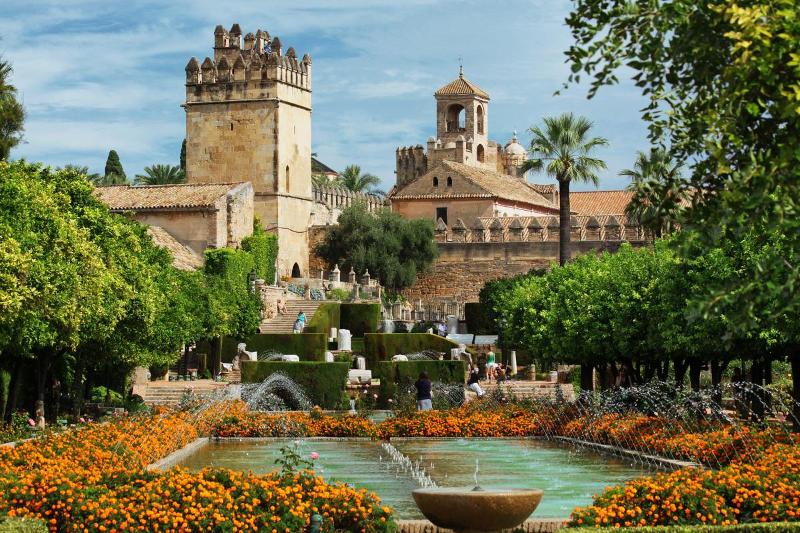 Jardines de Córdoba en el curso de idiomas en españa 