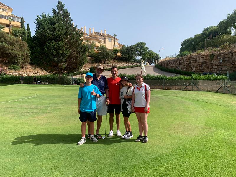 La foto de un centro de golf en un campamento marbella 