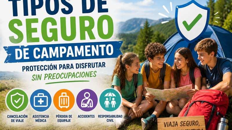 Tipos de seguro para campamentos