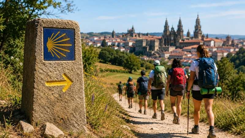 Vive la experiencia de un campamento haciendo el camino de Santiago