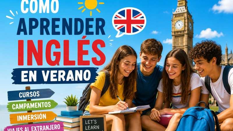 ¿Cómo aprender inglés en verano?