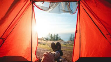 Camping en beneficios de aprender idiomas