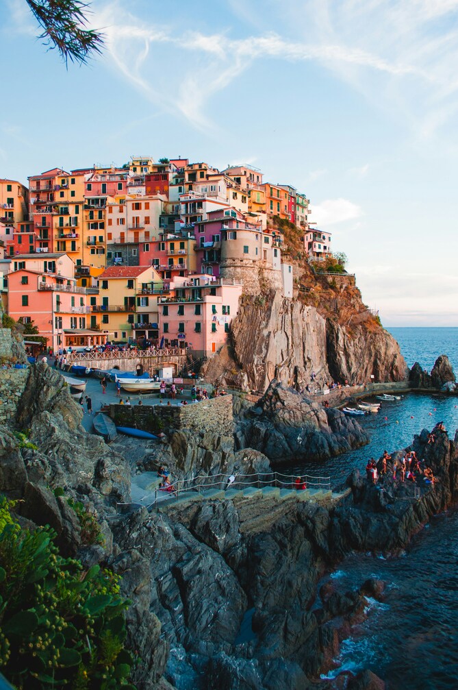 estudiar italiano en italia frente al mar